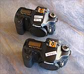 Baader modifizierte Canon 40D mit BCF Filter